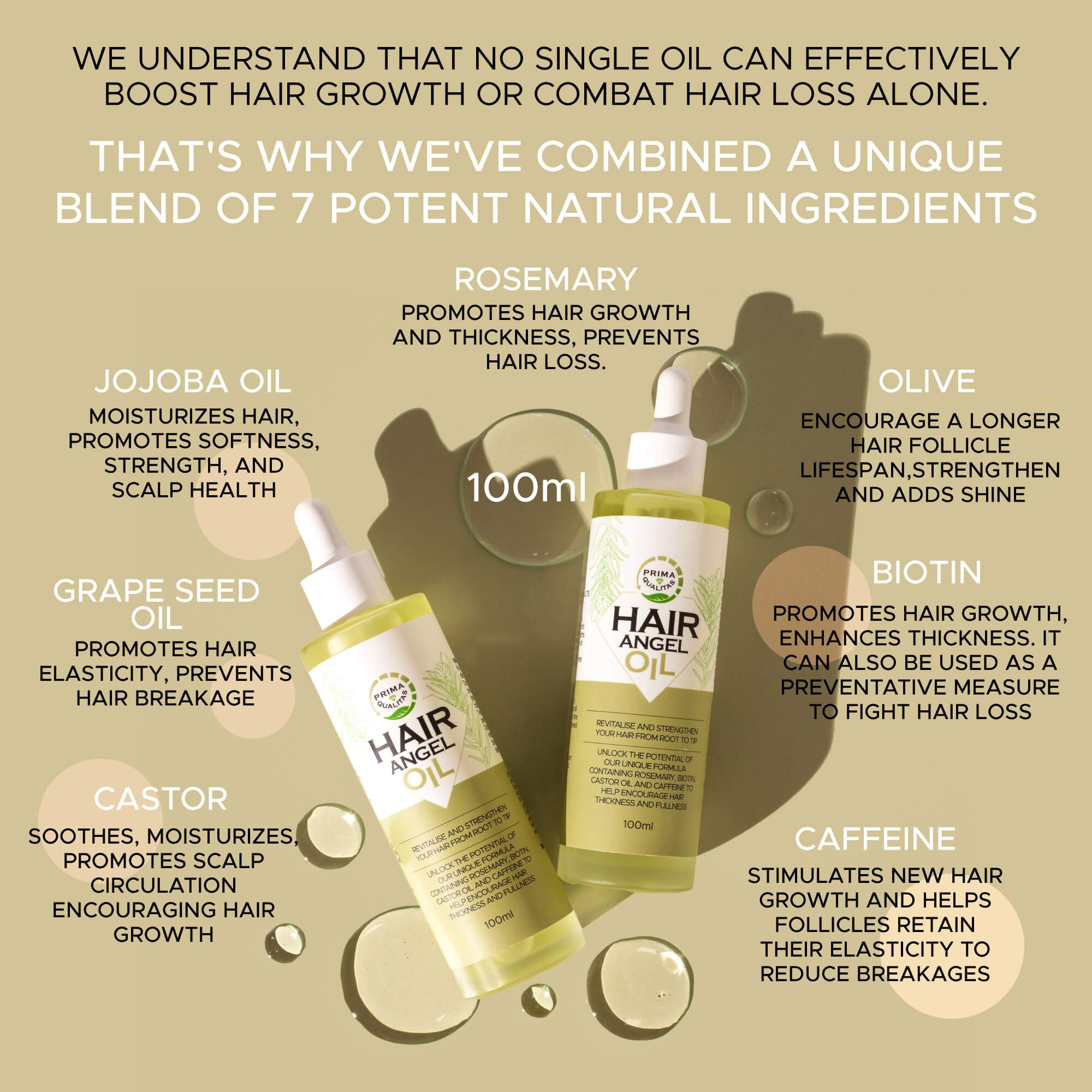 Hair Angel Hair Growth Oil for thicker, stronger hair